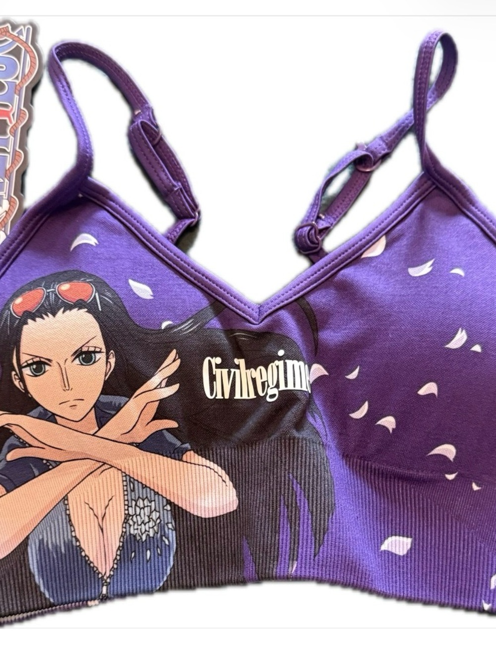 Civlinegimia Purple Anime Bralette - Women Intimates